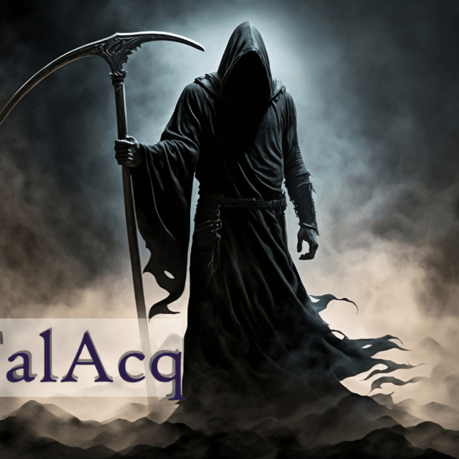 The Grim Reaper pokes his head in